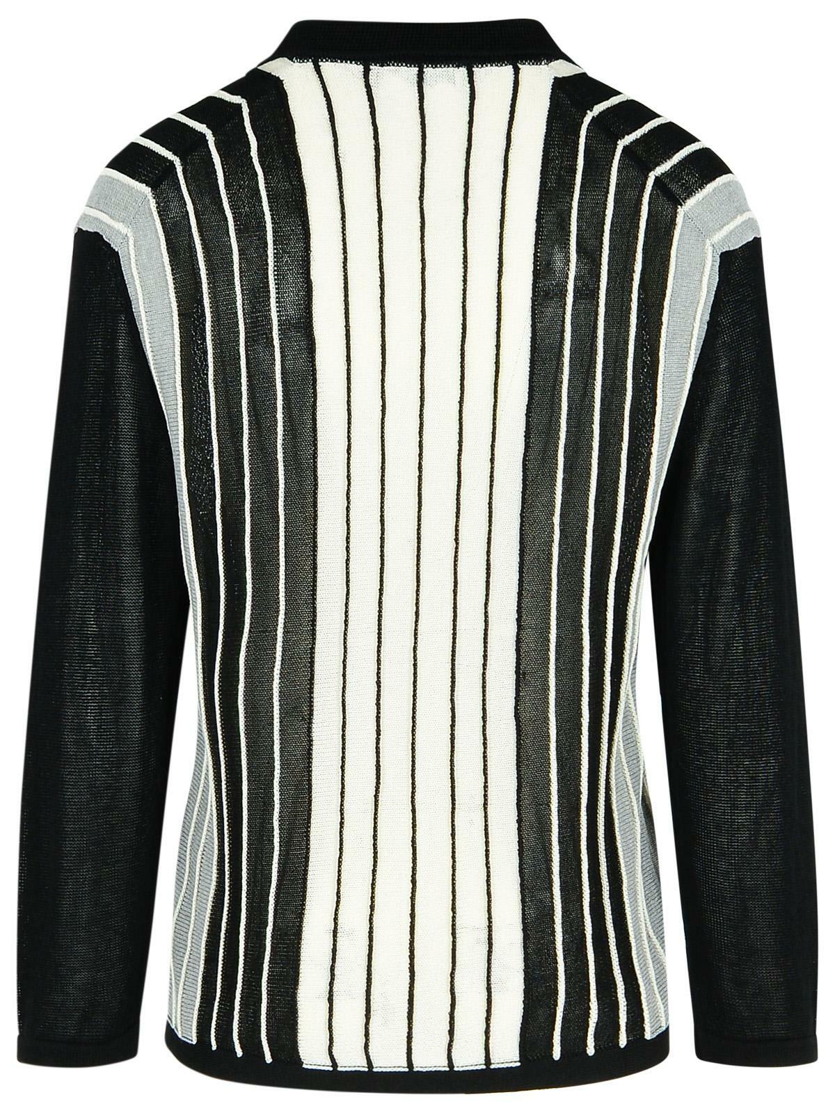 Laneus Black Viscose Blend Sweater