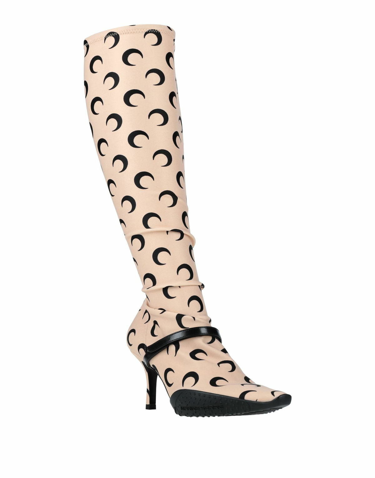 Marine Serre Womens Boot in Beige