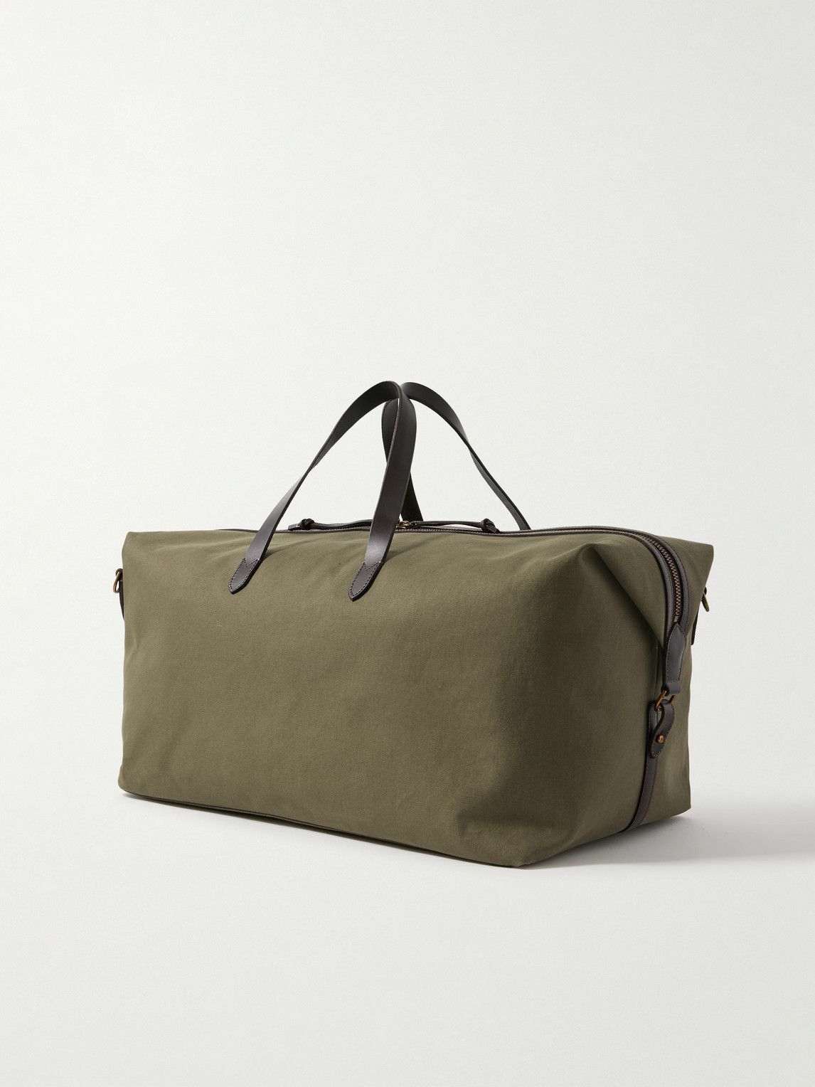Polo Ralph Lauren - Leather-Trimmed Canvas Duffle Bag