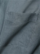 COMMAS - Oversized Linen Shirt W/pocket