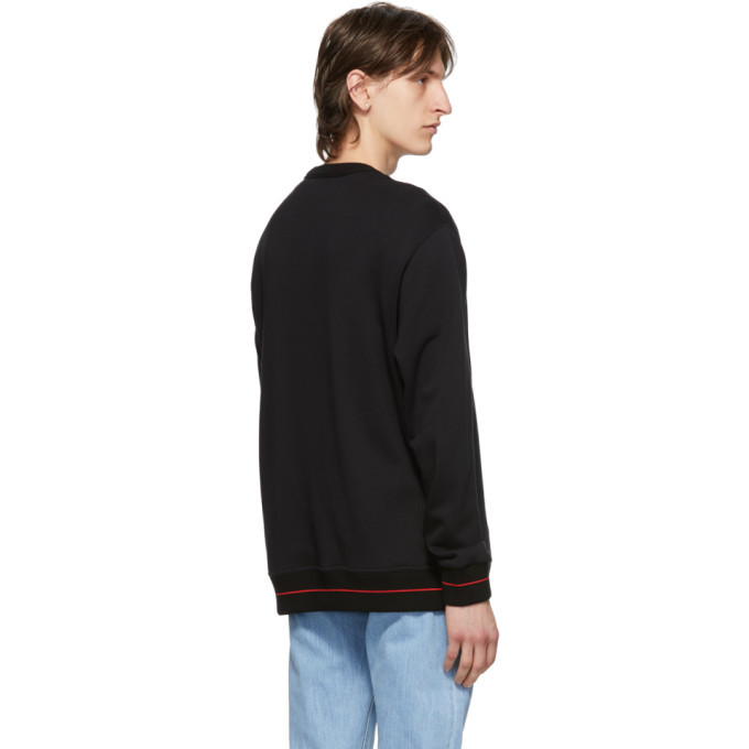 Burberry Black Monogram Stripe Trevon Sweatshirt Burberry