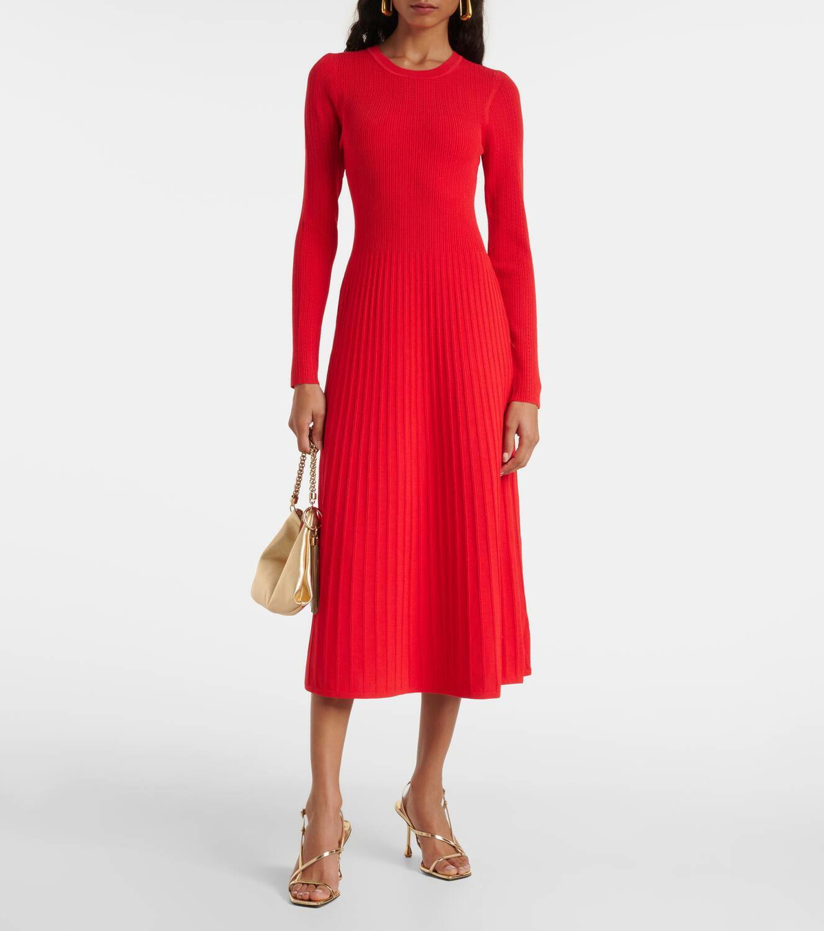 Veronica Beard Nami ribbed-knit sweater dress Veronica Beard