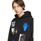 Raf Simons Black Patch Pictures Hoodie