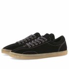 Stepney Workers Club Men's Surma Suede Sneaker in Black