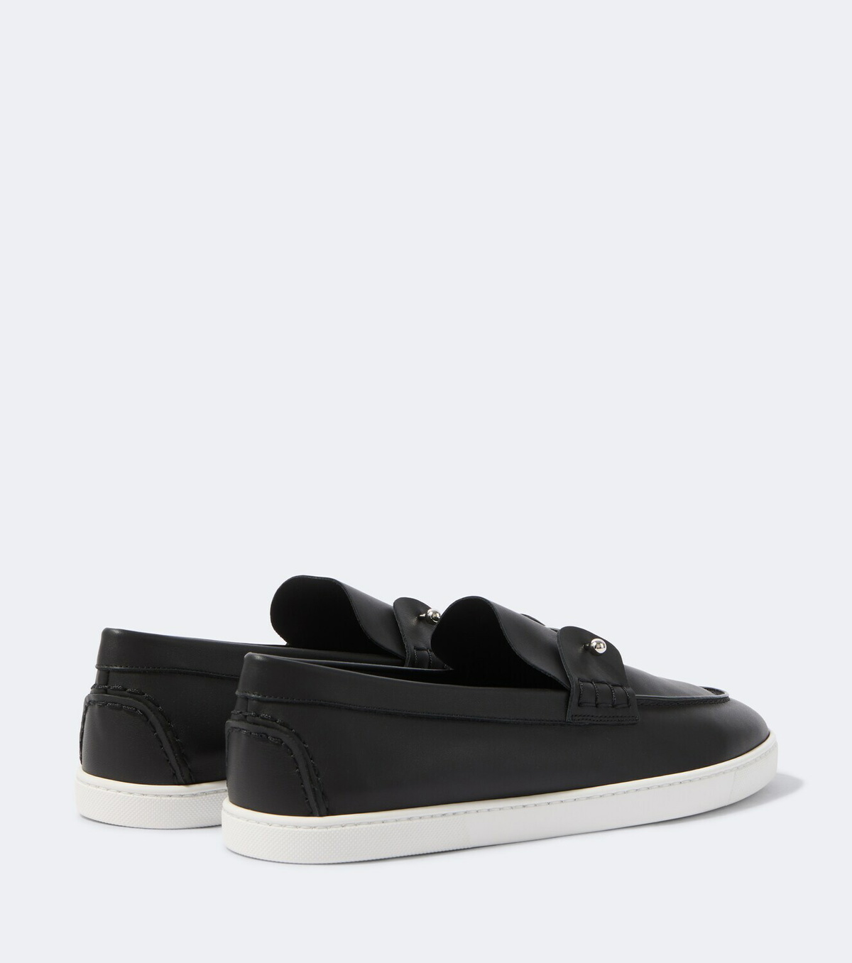 Christian Louboutin Chambeliboat leather slip-on shoes
