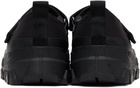 AMOMENTO Black Vibram Mary Jane Ballerina Flats