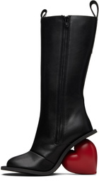 YUME YUME Black Love Tall Boots