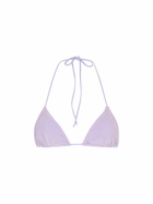MC2 Saint Barth Woman Lilac Terry Triangle Top Swimsuit Leah