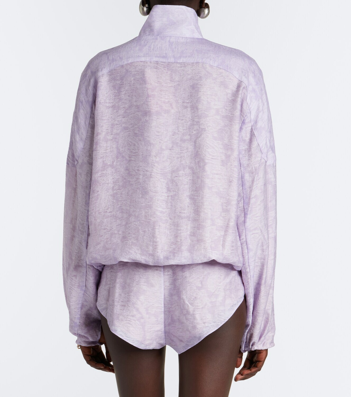 Christopher Esber Light Leak jacquard romper