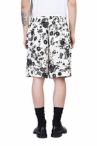 Laneus Shorts In Beige Viscose