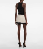 Blancha Shearling miniskirt