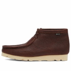 Clarks Originals Men's Wallabee Boot Gore-Tex in British Tan Leather