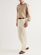 Giuliva Heritage - Felice Stretch-Cotton Drill Trousers - White