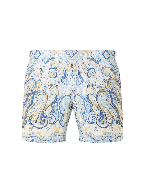 Photo: Orlebar Brown - Bulldog Fairground Printed Swim shorts - Blue