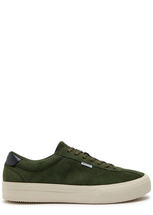 Photo: Paul Smith Dillon Suede Sneakers Green