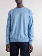 Boglioli - Cotton-Jersey Sweater - Blue