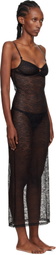 Yasmine Eslami Black Alice Maxi Dress