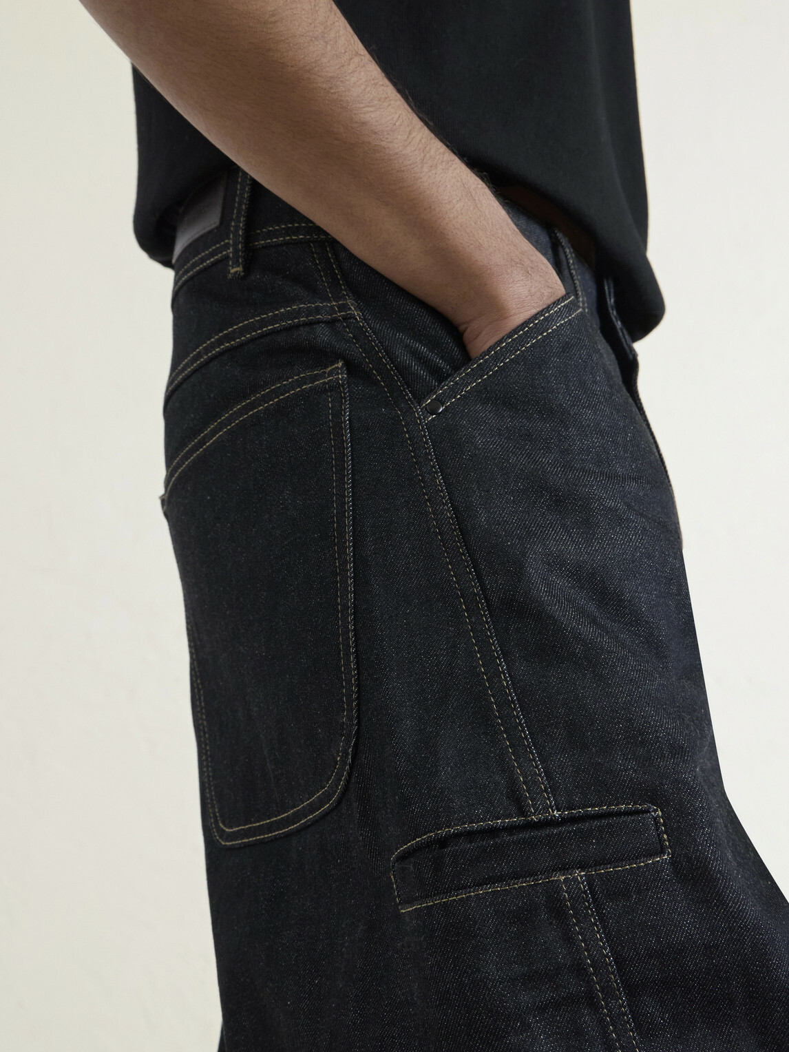 LEMAIRE - Twisted Barrel-Leg Organic Jeans - Blue