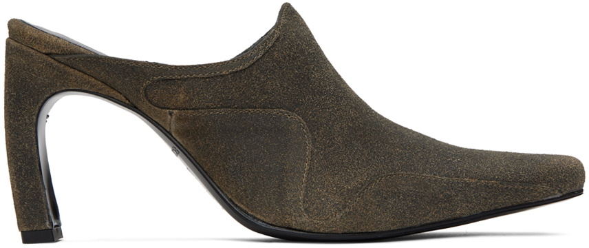 Eckhaus Latta Black Zoe Clogs Eckhaus Latta