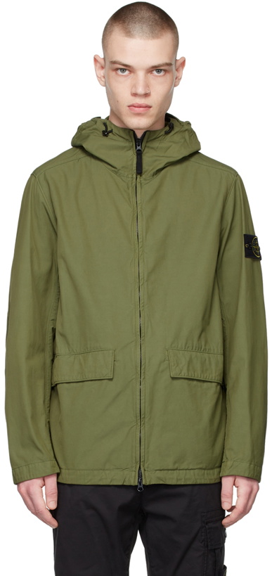 Photo: Stone Island Green Batavia Jacket