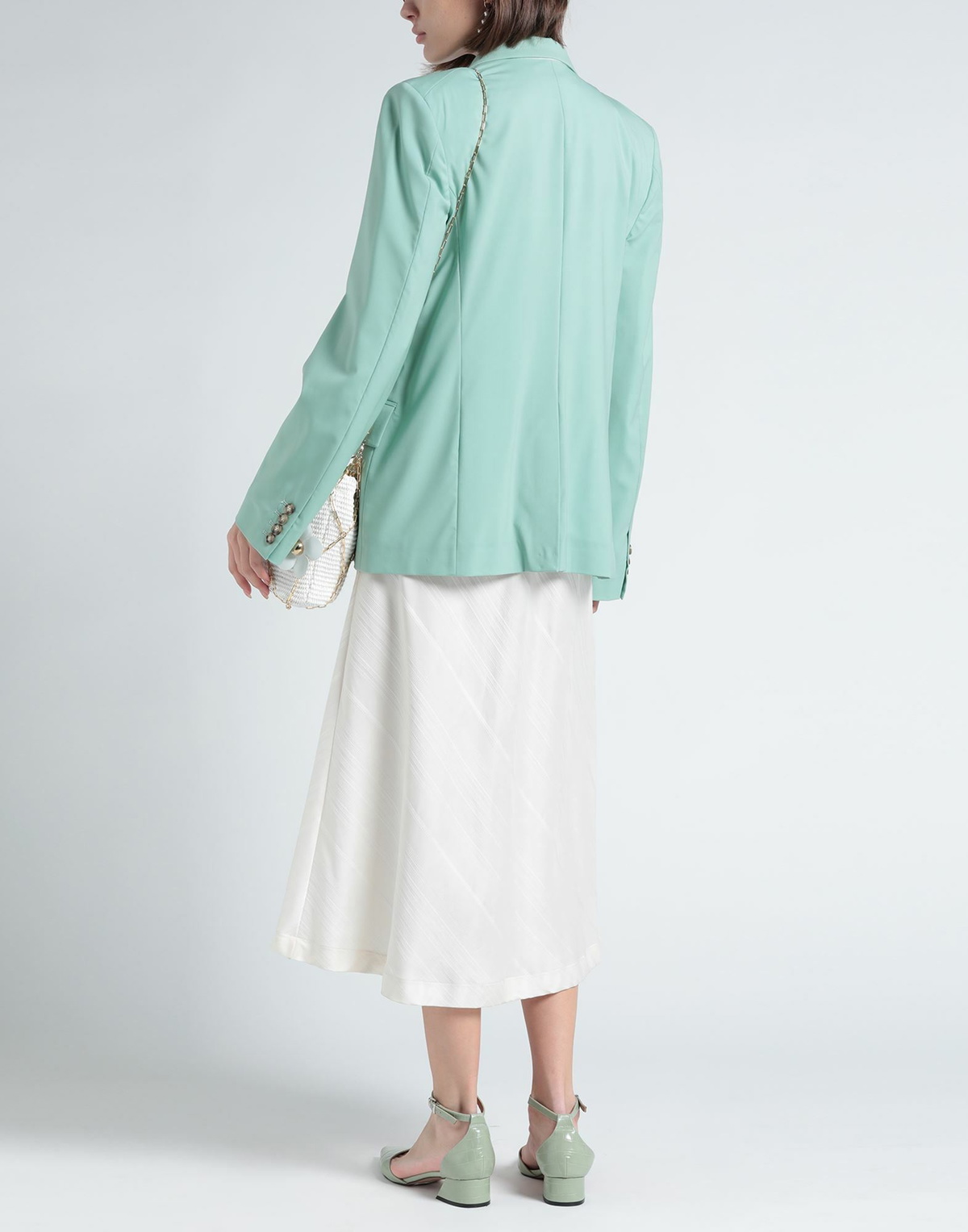 Victoria Beckham Womens Blazer in Green