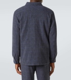 God's True Cashmere Checked cashmere overshirt