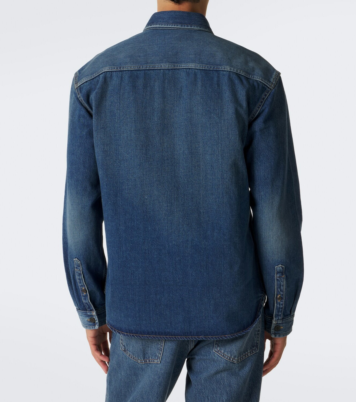 Saint Laurent Cassandre denim shirt