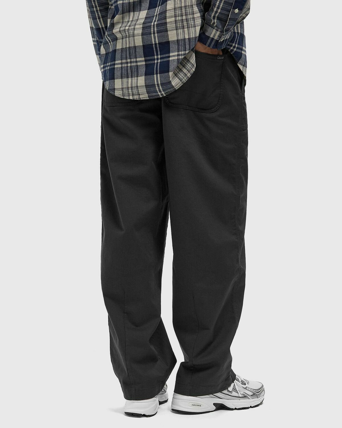 Calvin Klein Jeans BARREL UTILITY COTTON CHINO PANT Black Mens Casual Pant