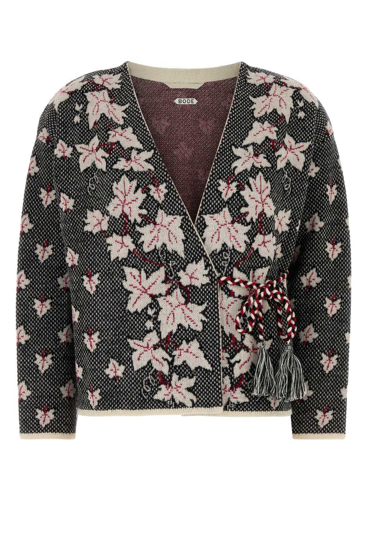 Bode Blue Cattle Sweater Bode Bode Blue Cattle Sweater Bode