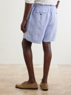 Polo Ralph Lauren - Wimbledon Straight-Leg Linen-Woven Shorts - Blue