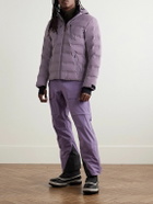 Aztech Mountain - Nuke Suit Quilted Hooded Down Ski Jacket - Purple