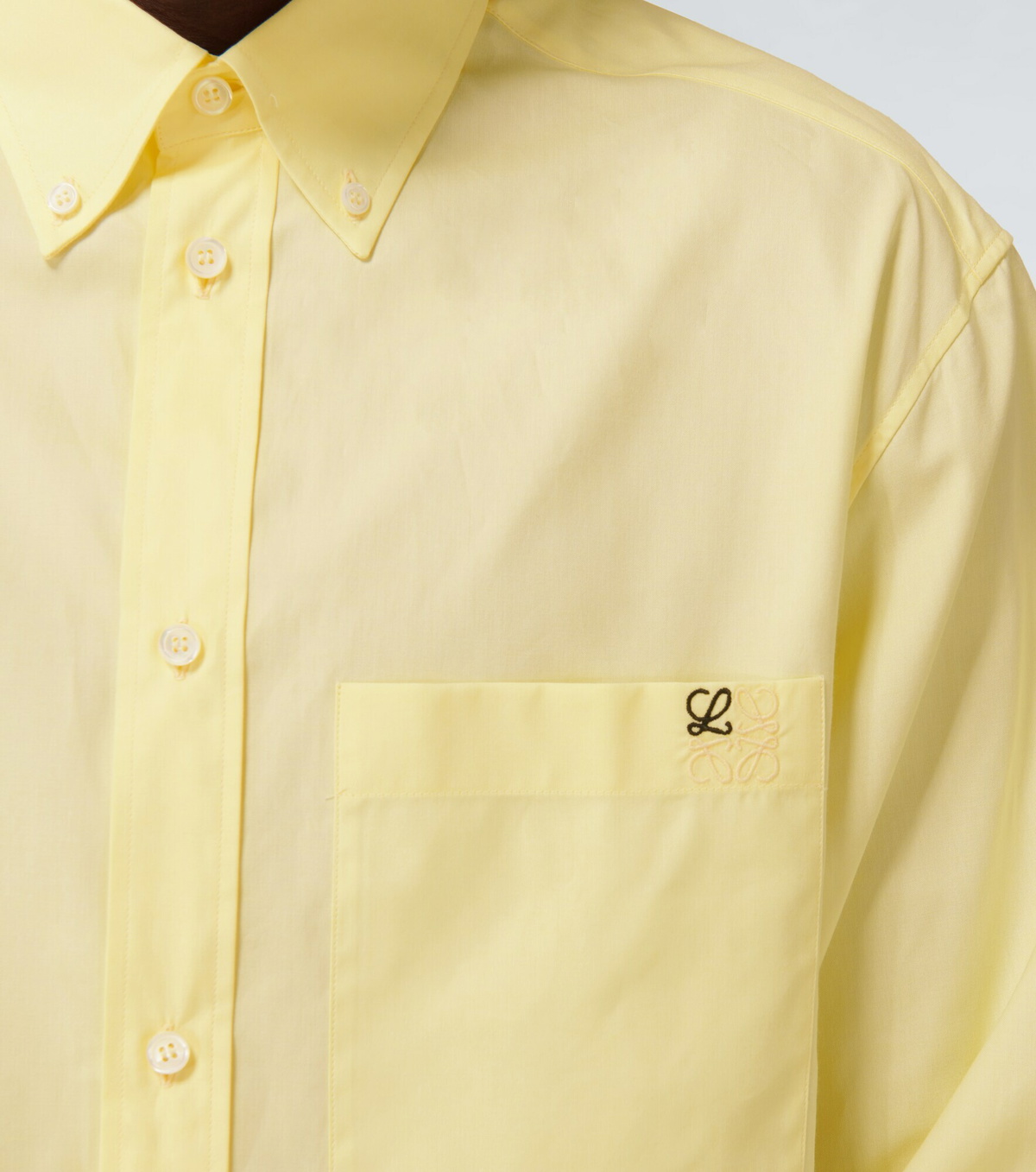 Loewe - Cotton chest pocket shirt Loewe