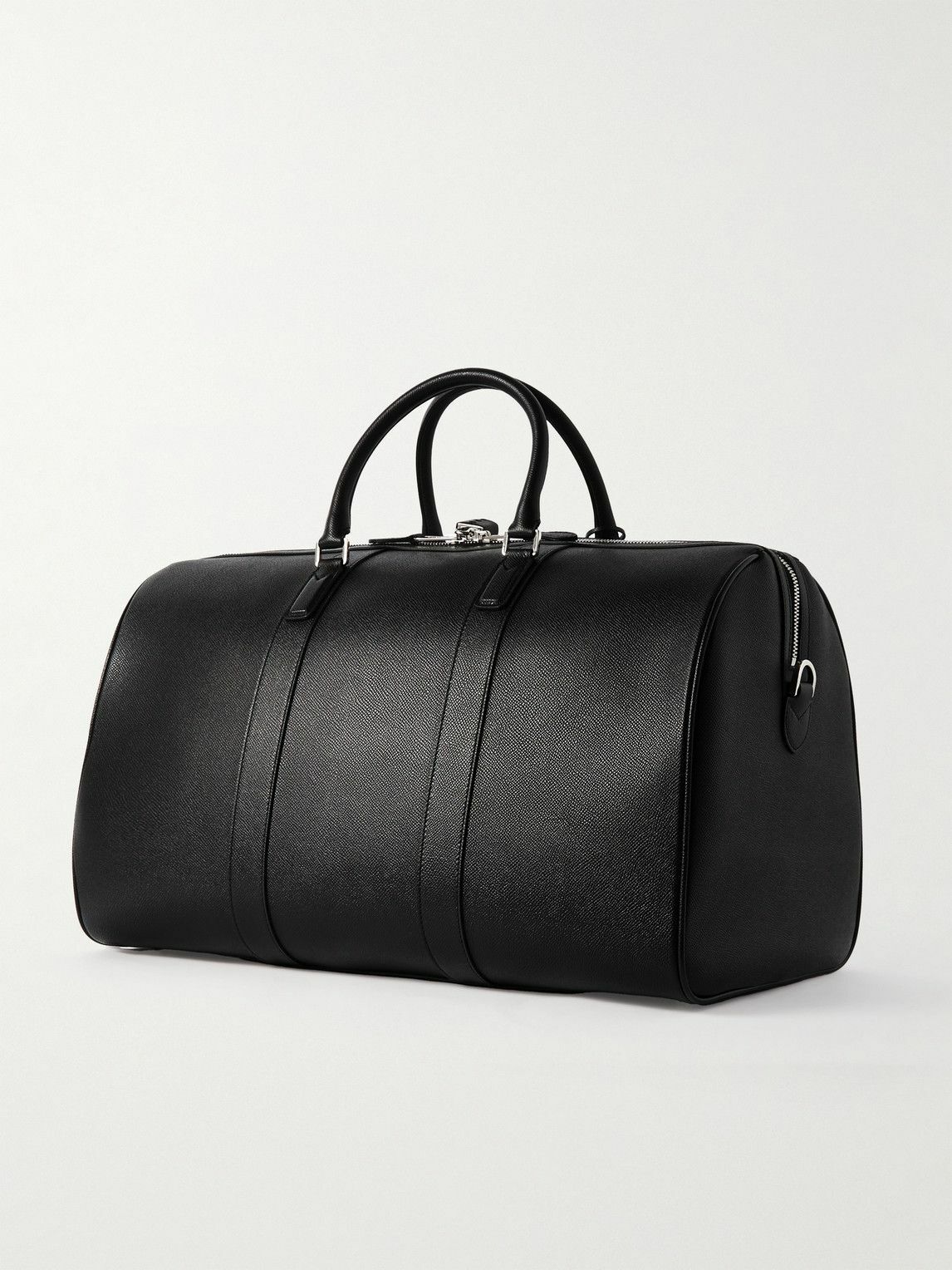 Burberry - Boston Full-Grain Leather Duffle Bag Burberry