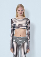 Jean Paul Gaultier Re-Edition The Body Morphing Crop Top