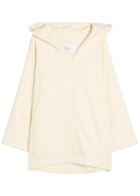 Lisa Marie Fernandez Hooded Terry Beach Tunic Cream