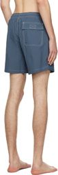 Adsum Blue Otter Swim Shorts