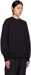 Y-3 Black Crewneck Sweatshirt