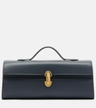 Savette Symmetry Slim leather top-handle bag