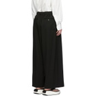 Fumito Ganryu Black Wide Relaxed Lounge Pants