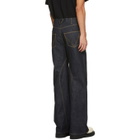 Bottega Veneta Indigo Raw Denim Jeans