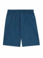 ATON - Wide-Leg Shell Shorts - Blue