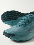 Nike Running - Pegasus Trail 5 Stretch-Jersey and Rubber-Trimmed GORE-TEX Running Sneakers - Blue