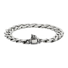 Emanuele Bicocchi Silver Cuban Chain Bracelet