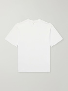 On - Logo-Embroidered Organic Cotton T-Shirt - White