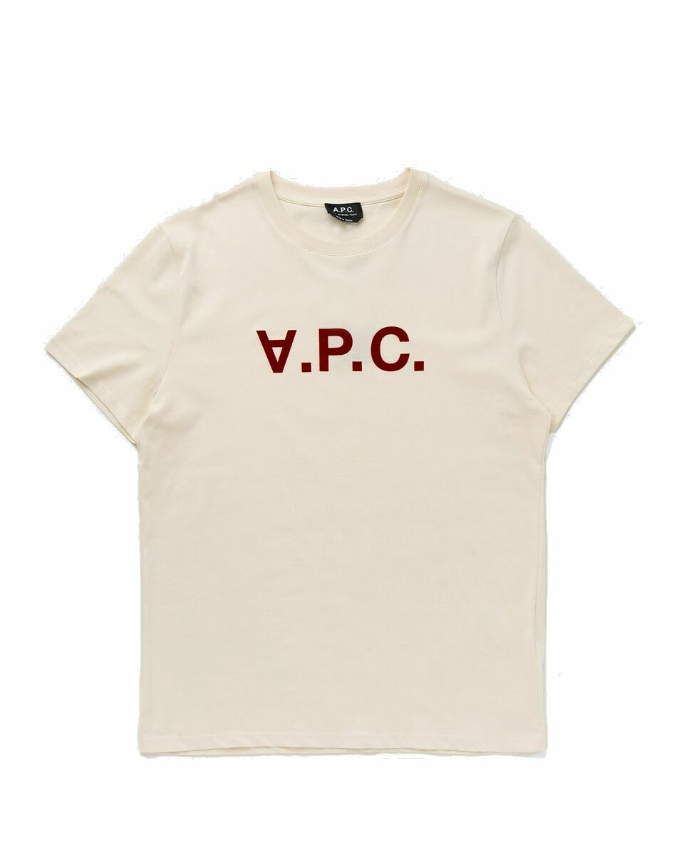 Photo: A.P.C. Tee Vpc Color H Beige - Mens - Shortsleeves