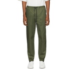 3.1 Phillip Lim Green and Black Tape Trim Sweatpants