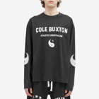 Cole Buxton Men's Yingyang Long Sleeve T-Shirt in Vintage Black