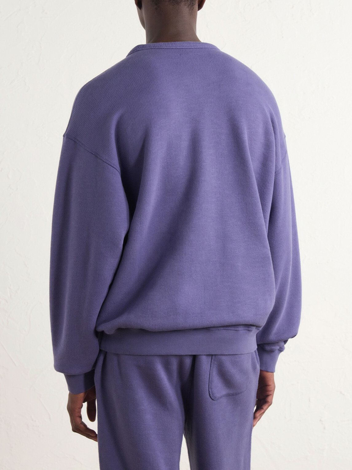 Aimé Leon Dore - Marina Cotton-Jersey Sweatshirt - Blue