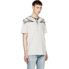 Marcelo Burlon County of Milan Grey Wings T-Shirt