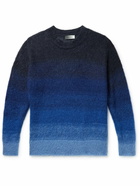Isabel Marant - Drussell Dégradé Mohair-Blend Sweater - Blue